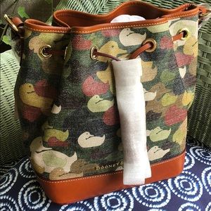Dooney and Bourke Duck Drawstring Bag